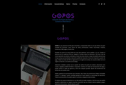 GoPOS Info | Solución de Punto de Venta y Comercio Electrónico