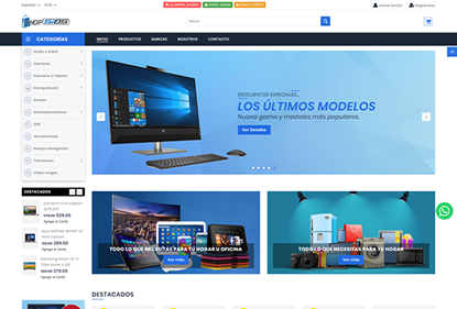 sPOS Shop | Sistema de Facturación e Inventario y Tienda Online