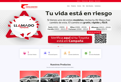 Toyo Centro | Concesionario Toyota Autorizado en Venezuela